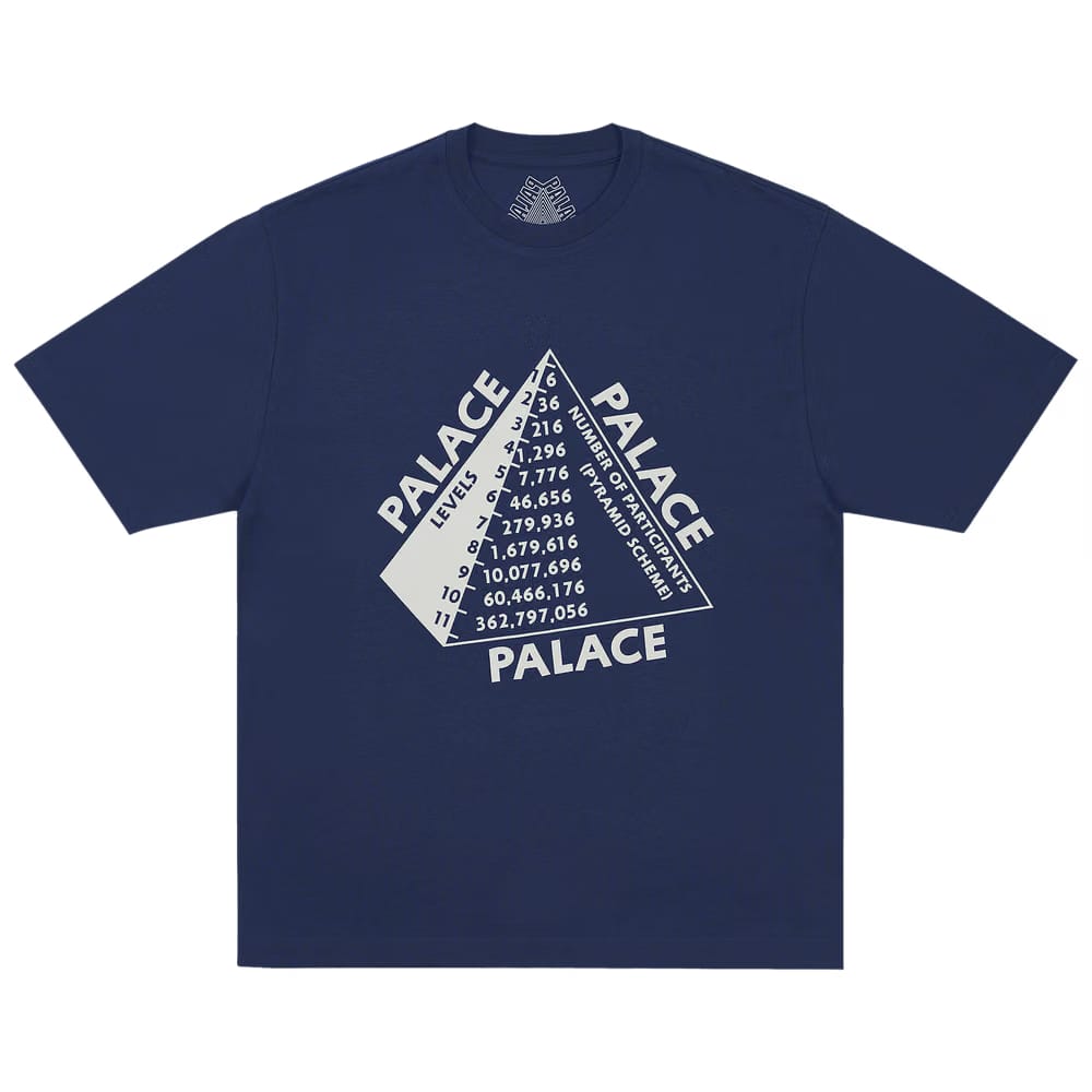 Palace Scheme T-Shirt Navy