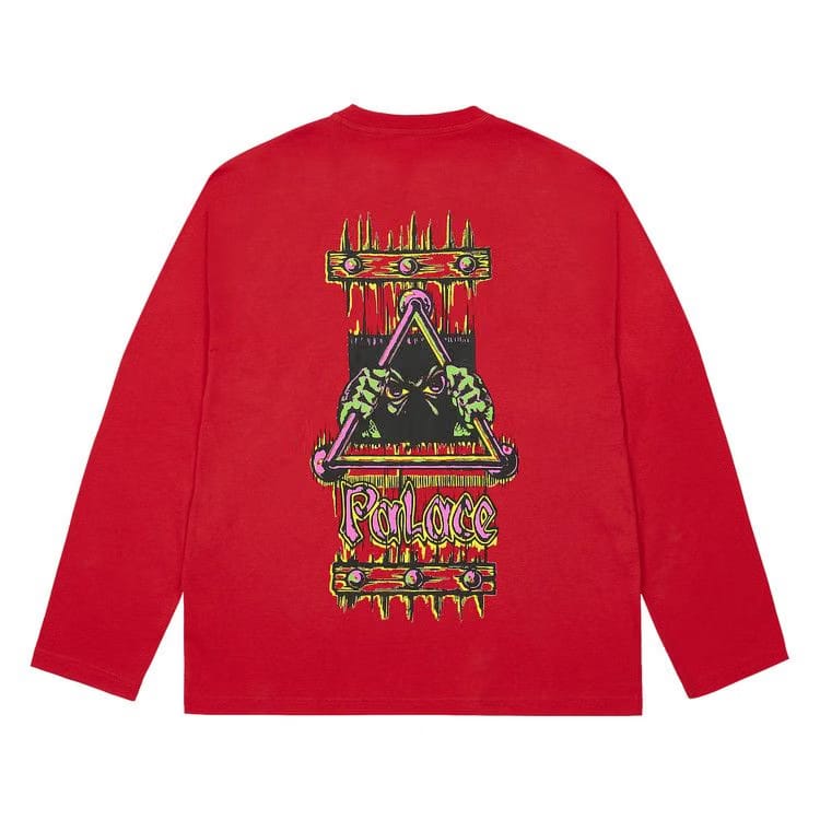 Palace Lock In Long-Sleeve Truest Red