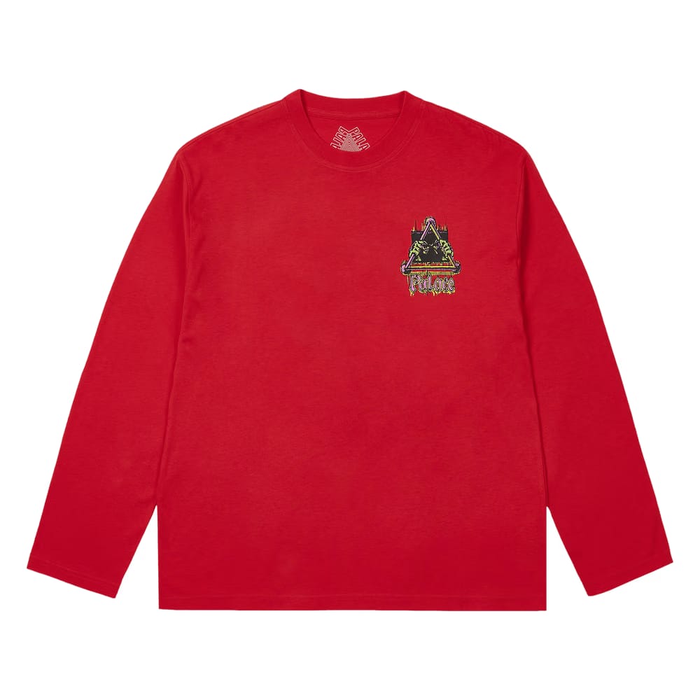 Palace Lock In Long-Sleeve Truest Red