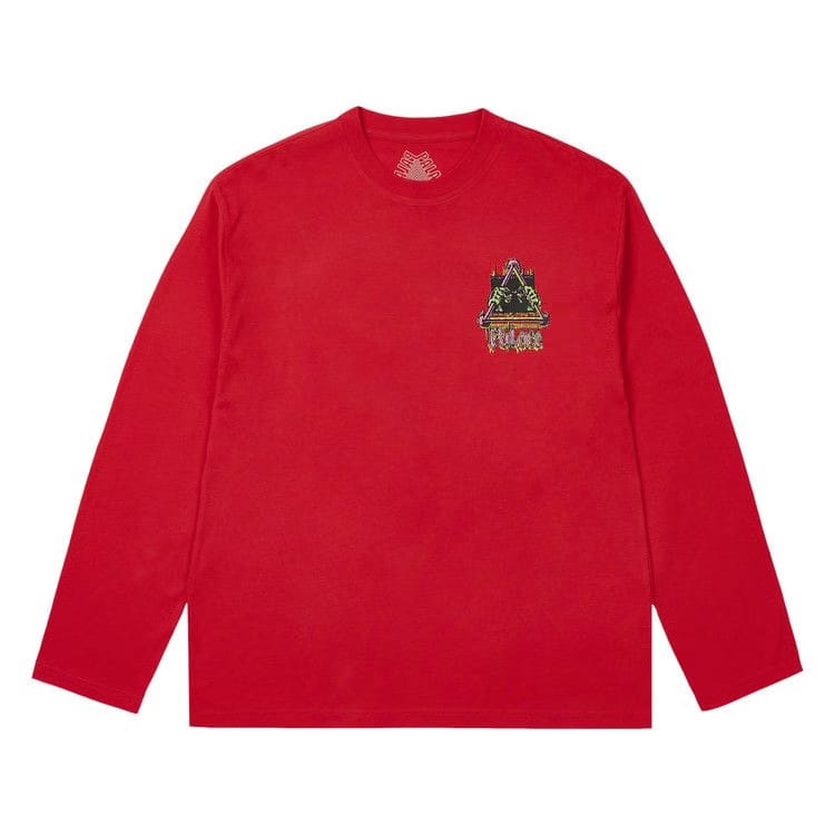 Palace Lock In Long-Sleeve Truest Red