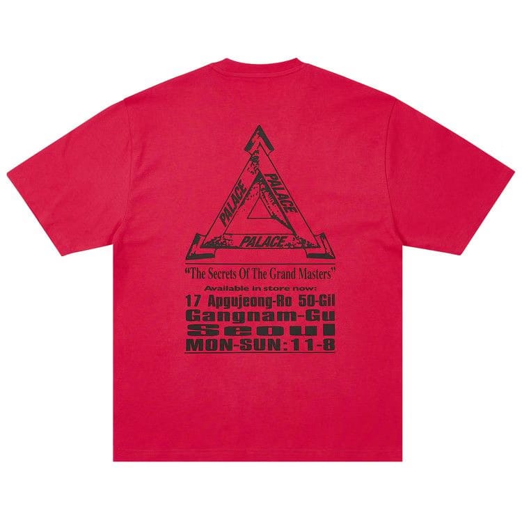 Palace Grand Master T-Shirt Truest Red