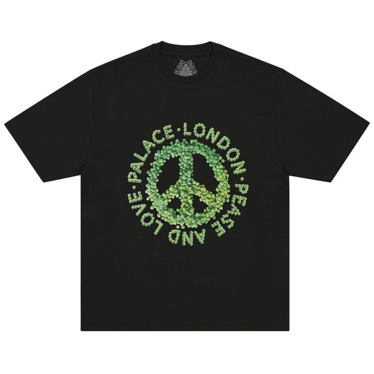 Palace Pease And Love T-Shirt Black