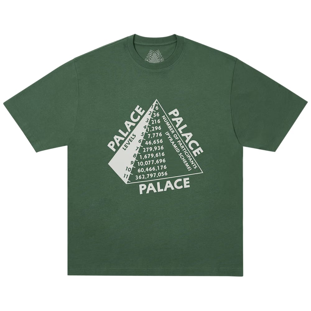 Palace Scheme T-Shirt Racey Green