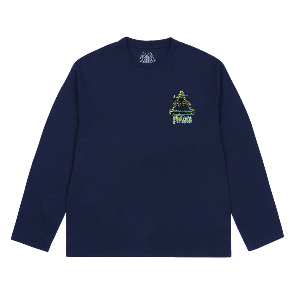 Palace Lock In Long-Sleeve Navy