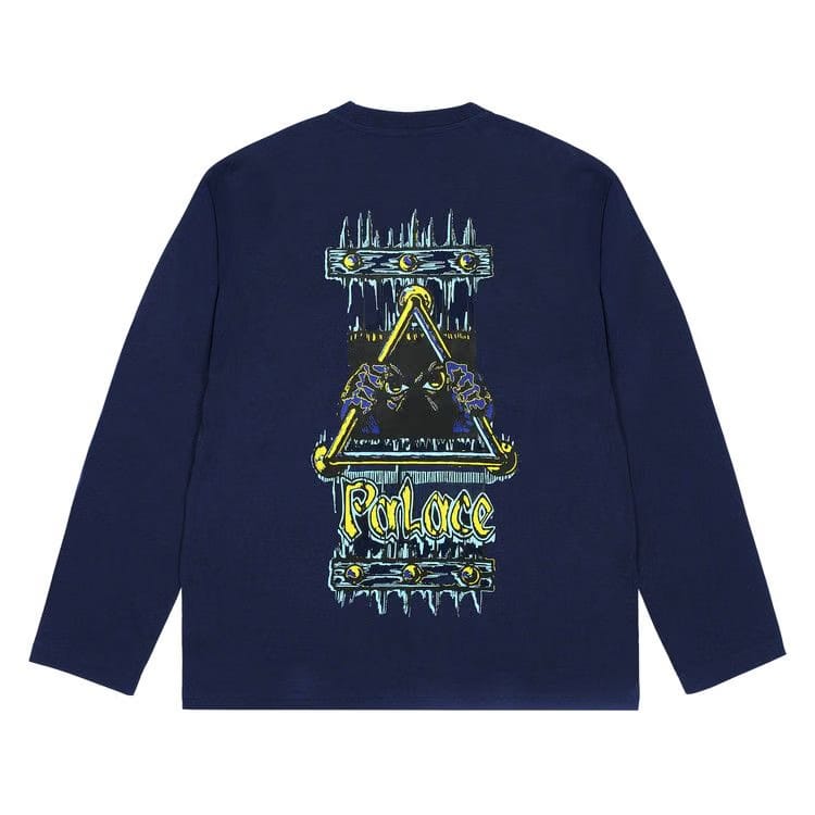 Palace Lock In Long-Sleeve Navy