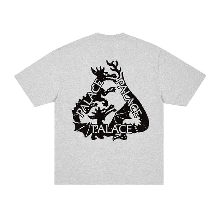 Palace Tri Sorcery T-Shirt Grey Marl