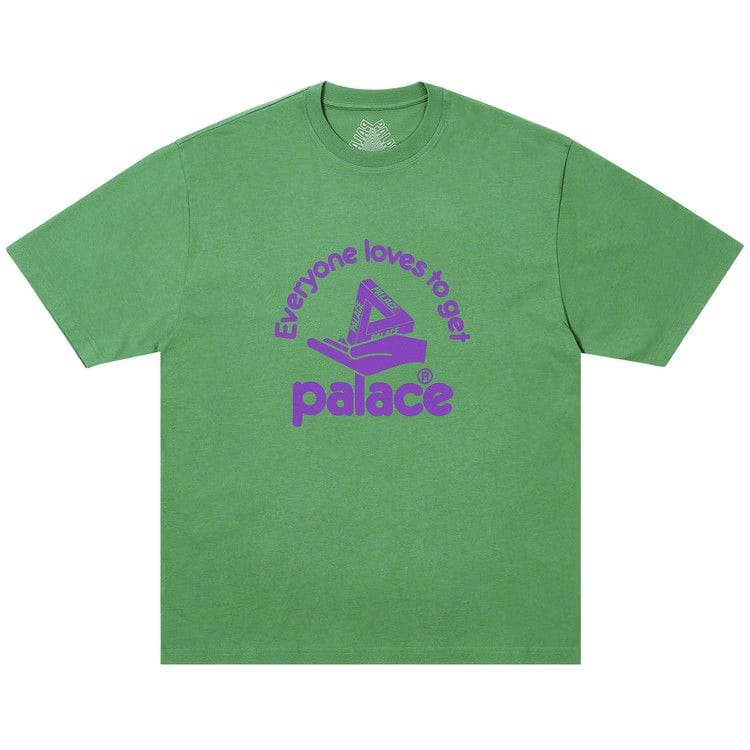 Palace Hand Out T-Shirt Lucky Green