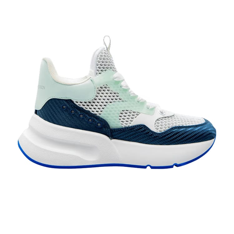 Alexander McQueen Oversized Runner White Blue Mint