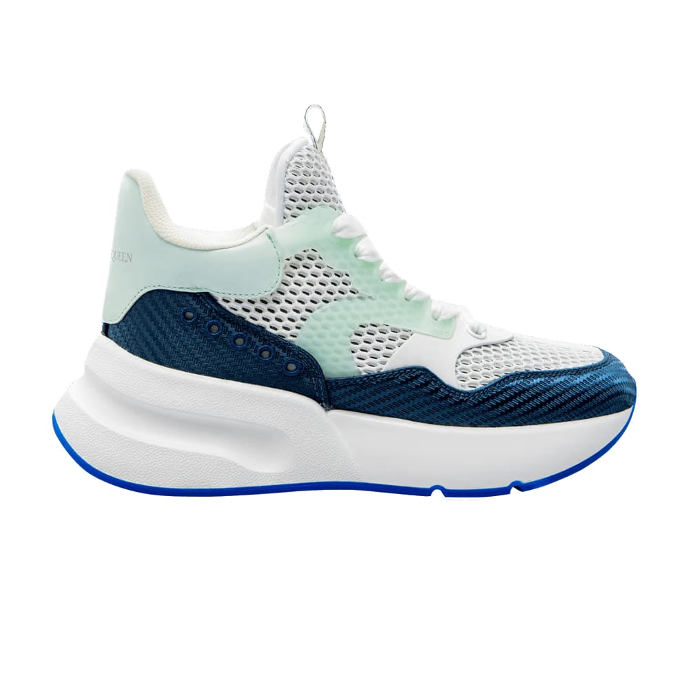 Alexander McQueen Oversized Runner White Blue Mint