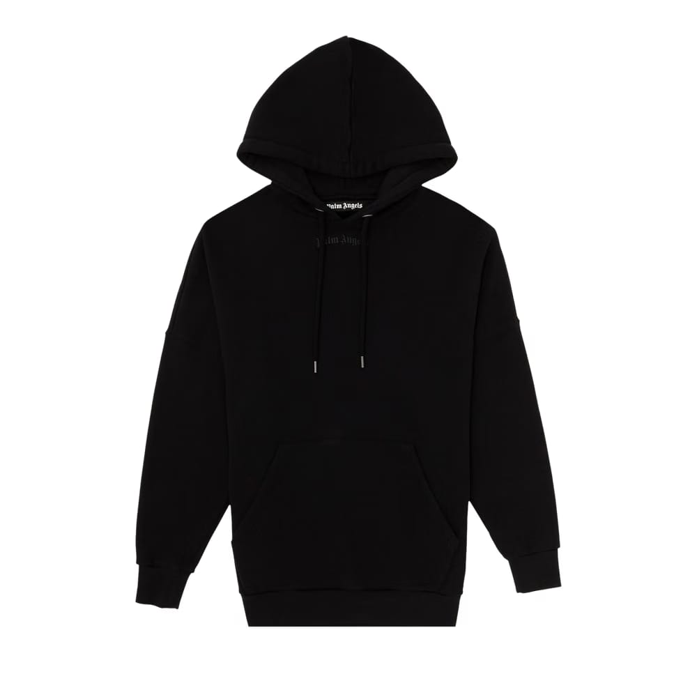 Palm Angels Classic Logo Over Hoodie Black