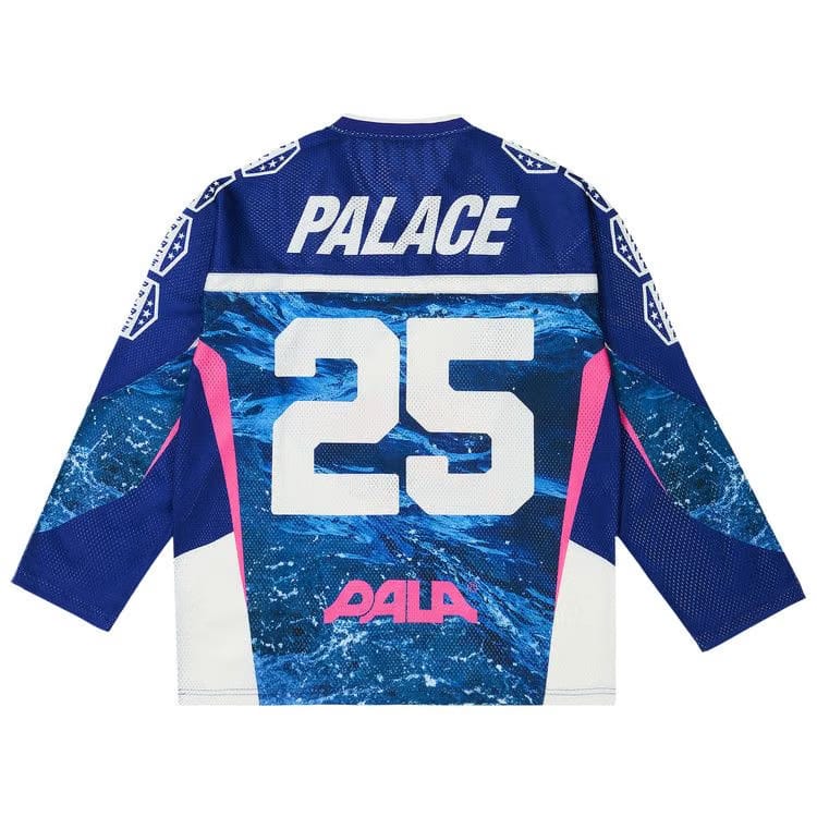 Palace No Bitin' Hockey Jersey Navy