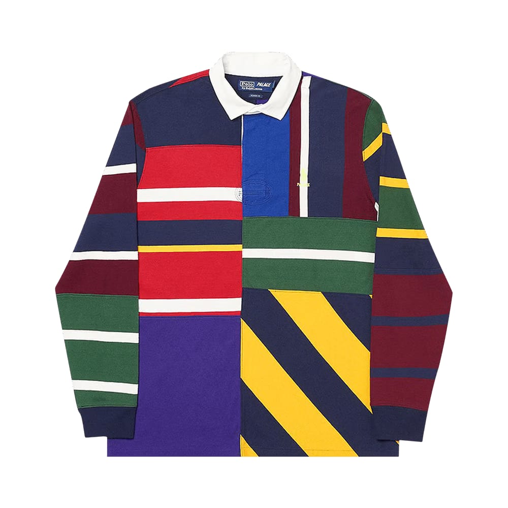 Palace x Ralph Lauren Pieced Rugby Polo Multicolor