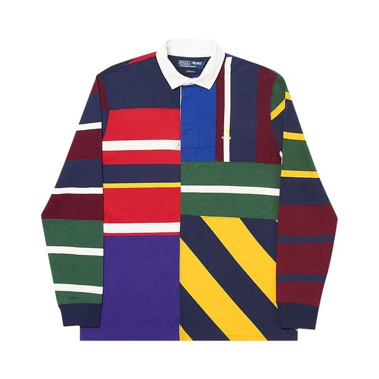 Palace x Ralph Lauren Pieced Rugby Polo Multicolor