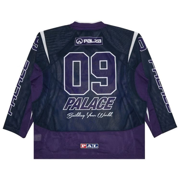 Palace Building Your World Hockey Jersey Purple