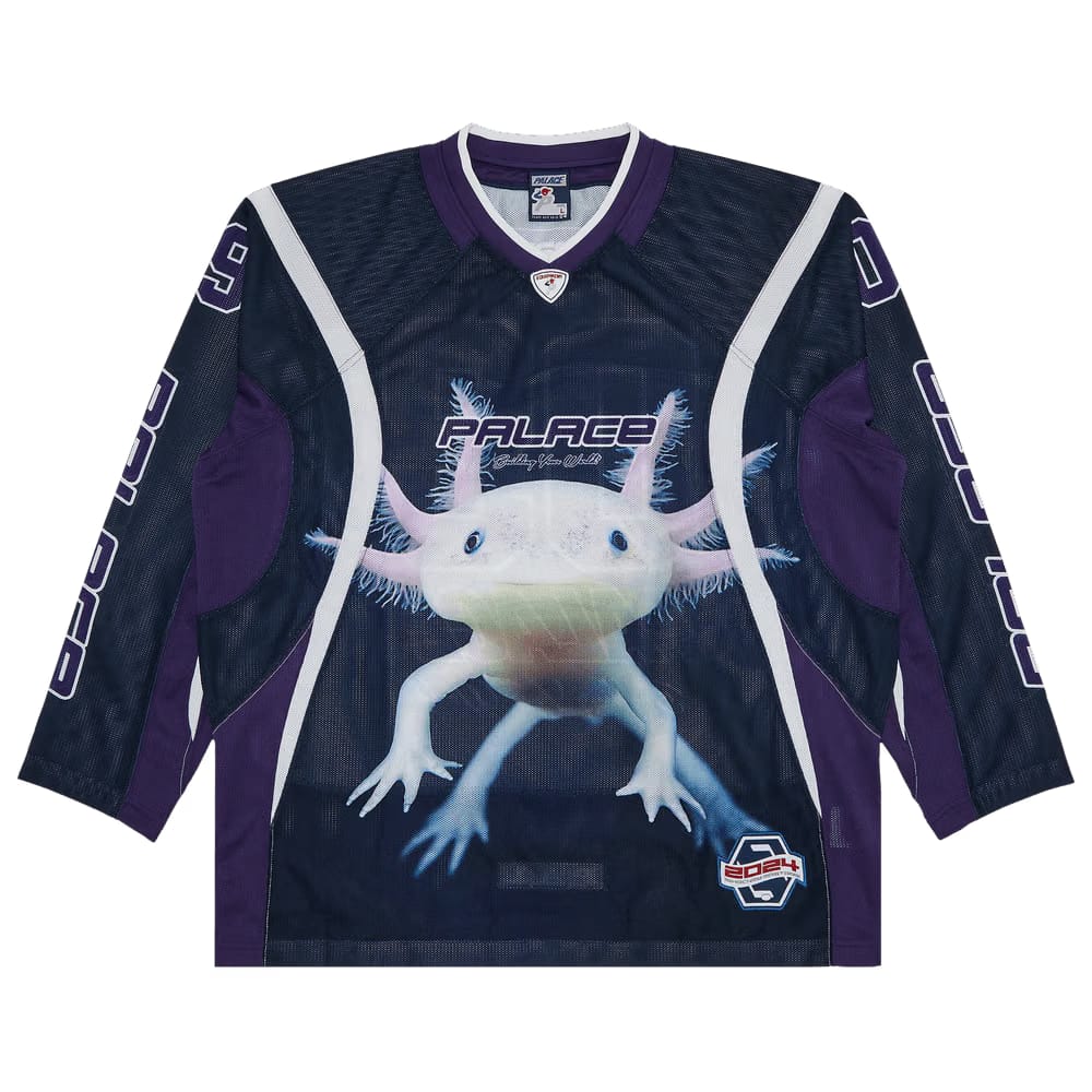 Palace Building Your World Hockey Jersey Purple