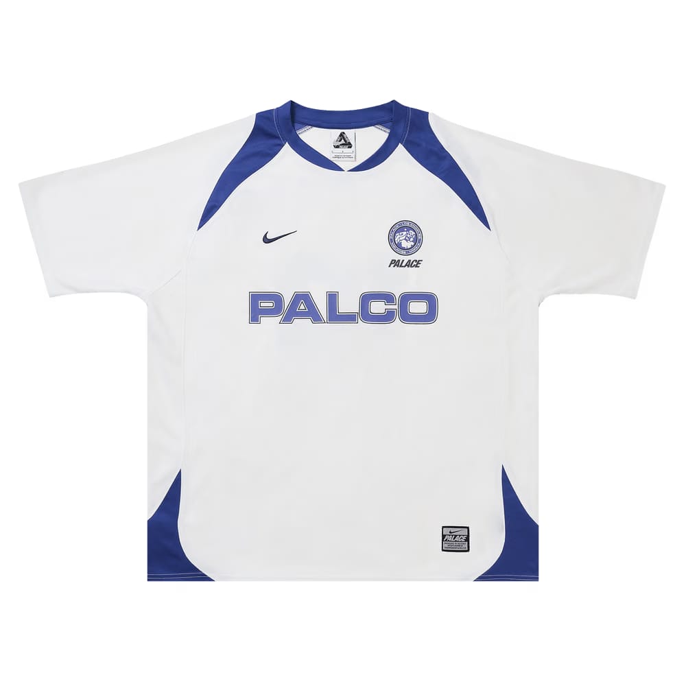 Palace x Nike Shop Jersey LA White