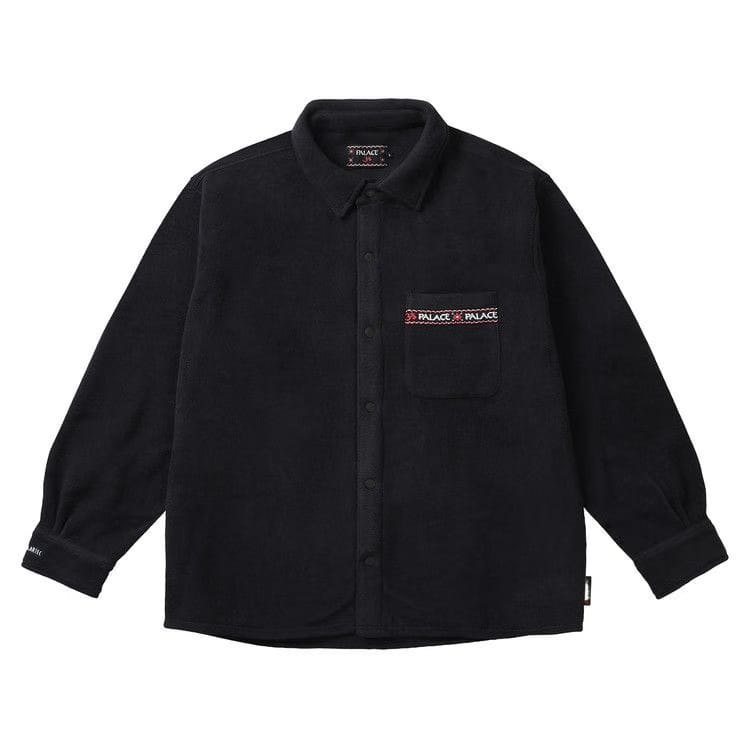 Palace Polartec Om Fleece Overshirt Black