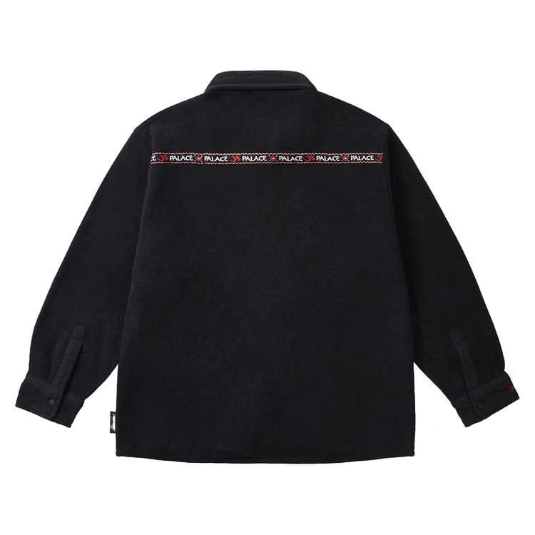 Palace Polartec Om Fleece Overshirt Black