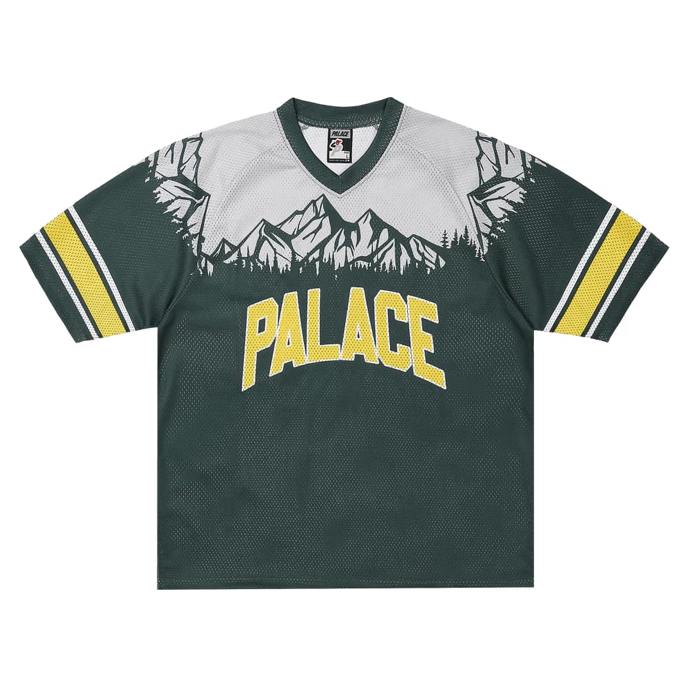 Palace Peaker Mesh Jersey Racey Green