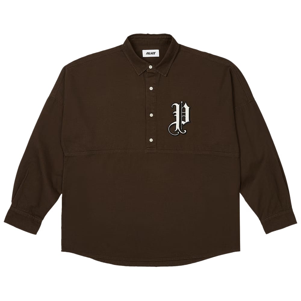 Palace Old English Shirt Nice Brown
