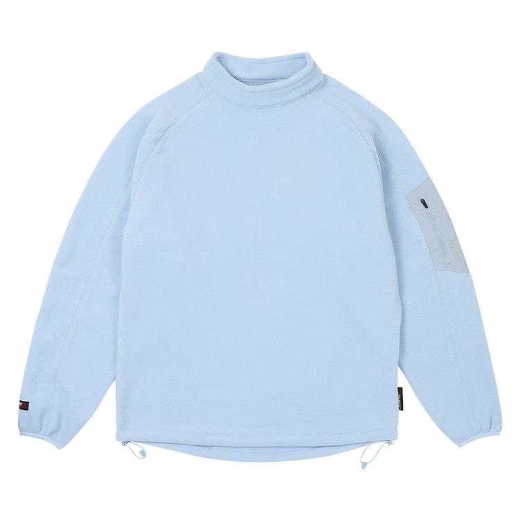 Palace Polartec Mock Neck Light Blue