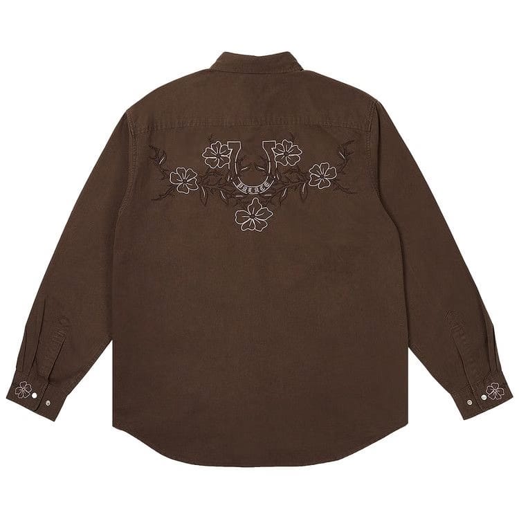 Palace Flexus Shirt Nice Brown