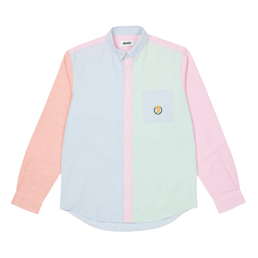 Palace Mixed Oxford Shirt Multicolor