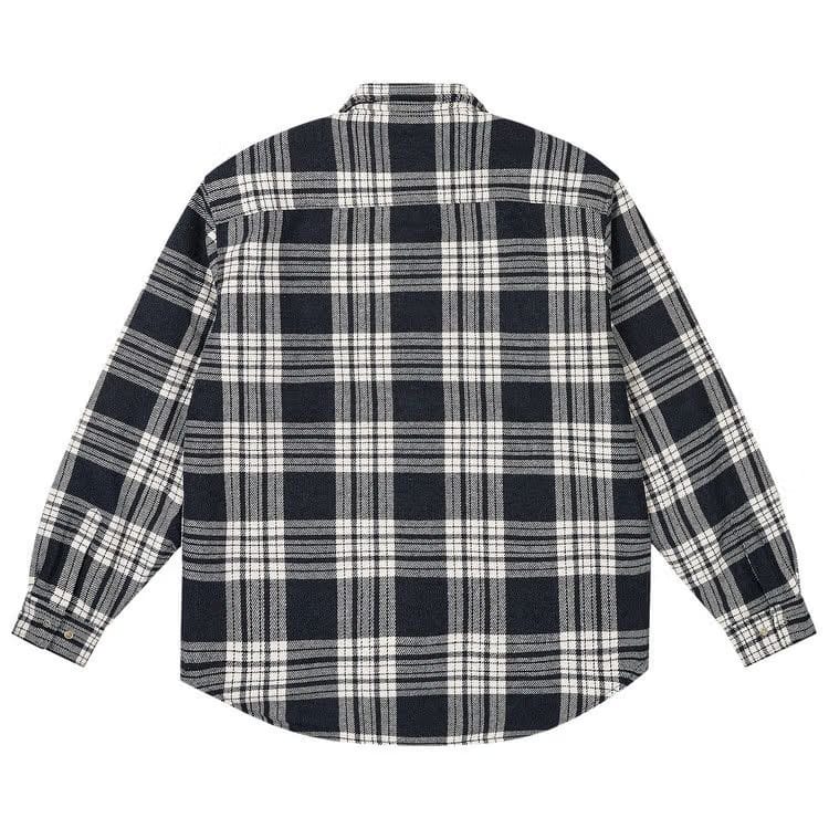 Palace Check Insulated Shirt Navy