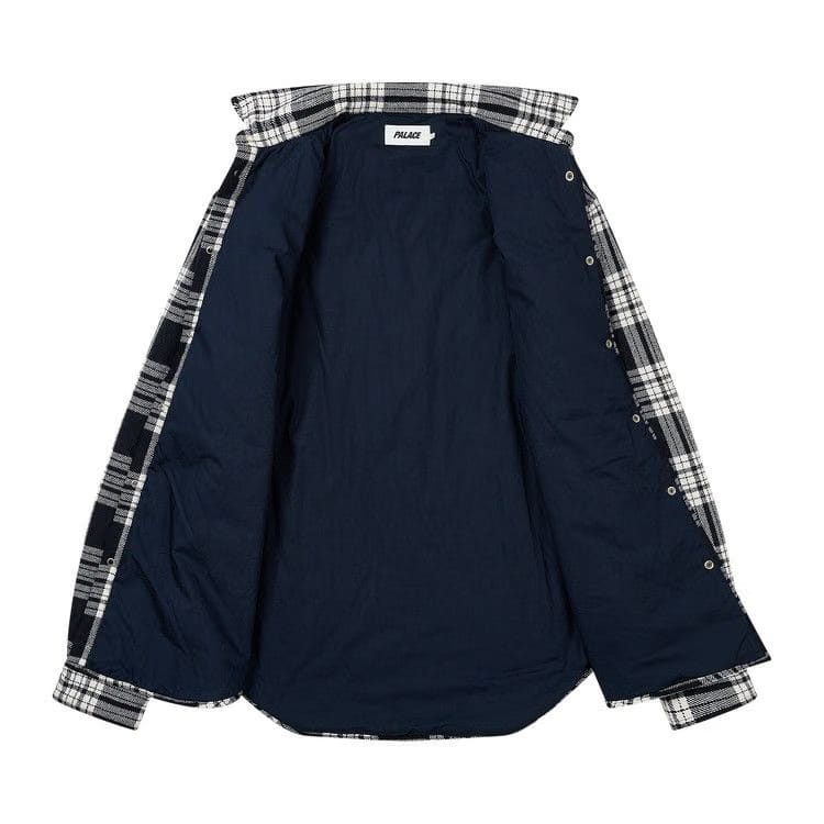 Palace Check Insulated Shirt Navy