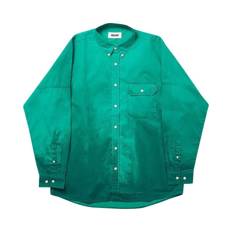 Palace Droppeth Heater Shirt Green