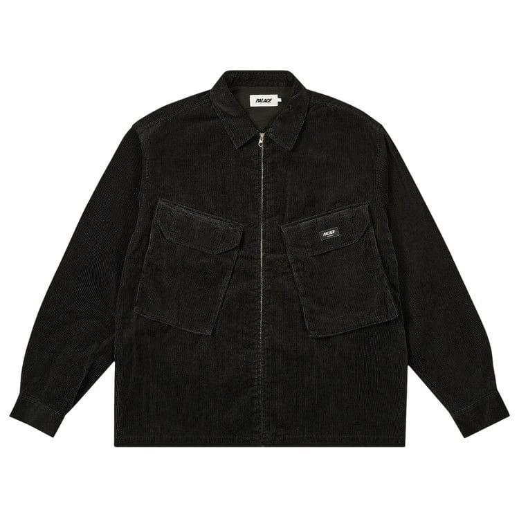 Palace Cord PDU Overshirt Black