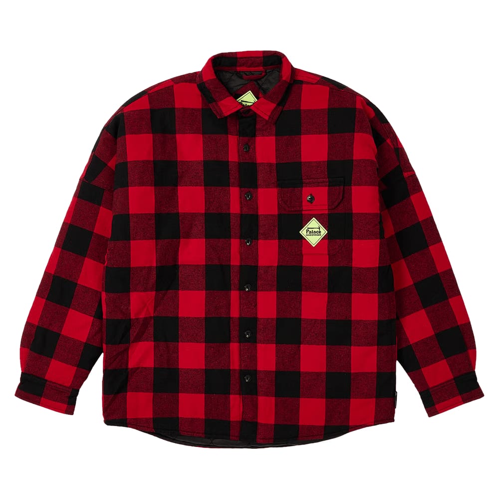 Palace Hardware Insulated Shirt Red