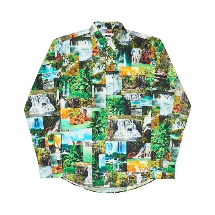 Palace Das Water Falls Shirt Green