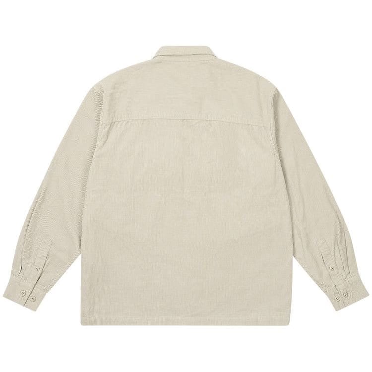 Palace Cord PDU Overshirt Concrete Grey