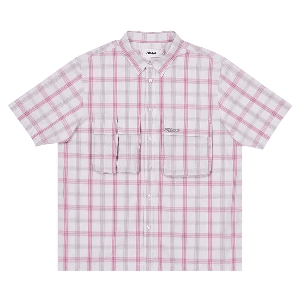 Palace Cargo Pocket Shirt Lush Flush