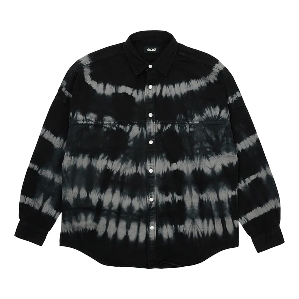 Palace Tie-Dye Shirt Black