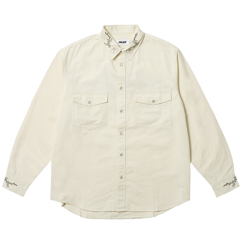 Palace Flexus Shirt Soft White
