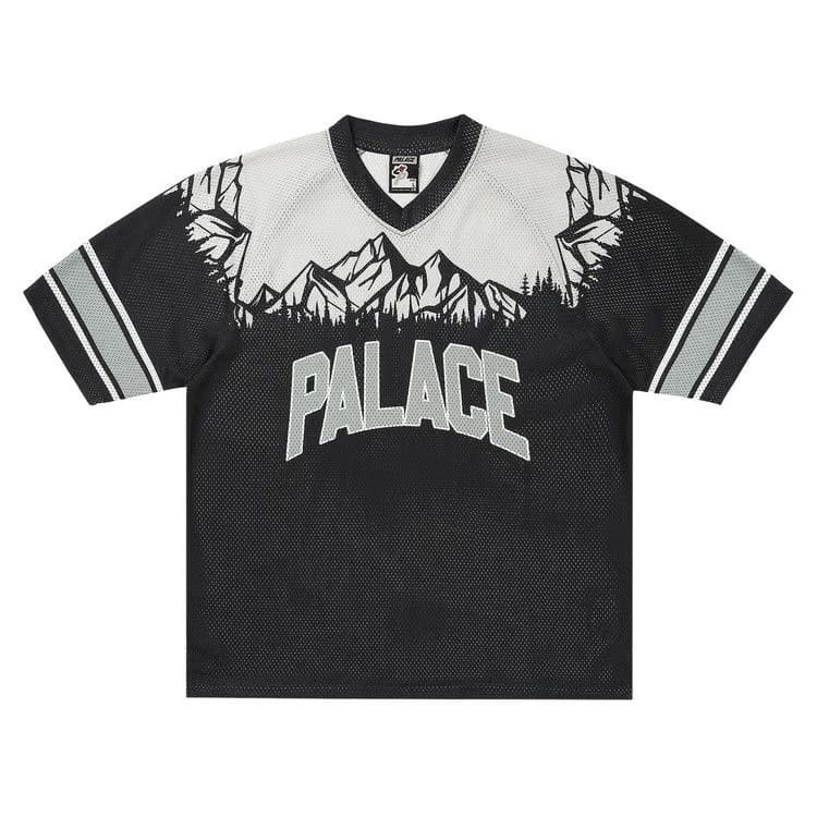 Palace Peaker Mesh Jersey Black
