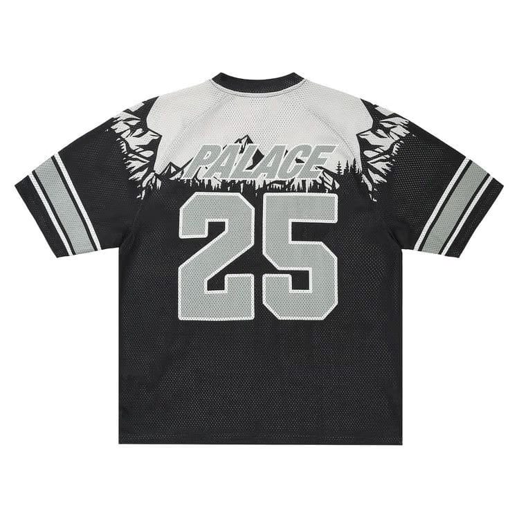 Palace Peaker Mesh Jersey Black