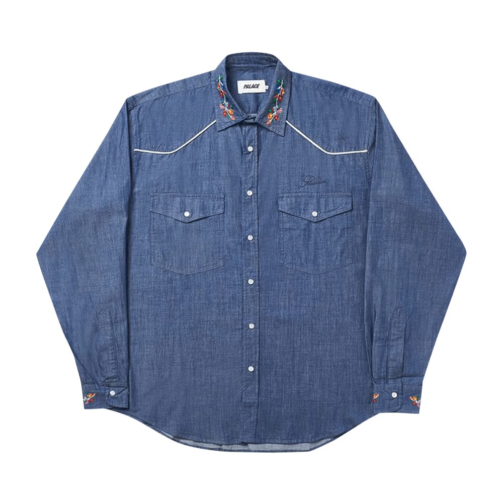 Palace Ye-Ha(m) Shirt Indigo