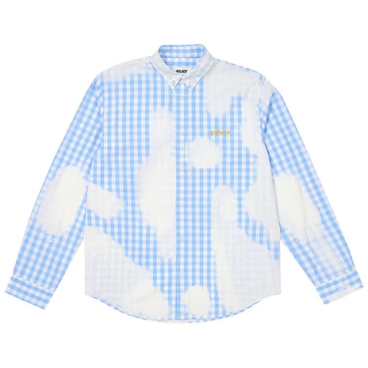 Palace Bleached Out Shirt Blue