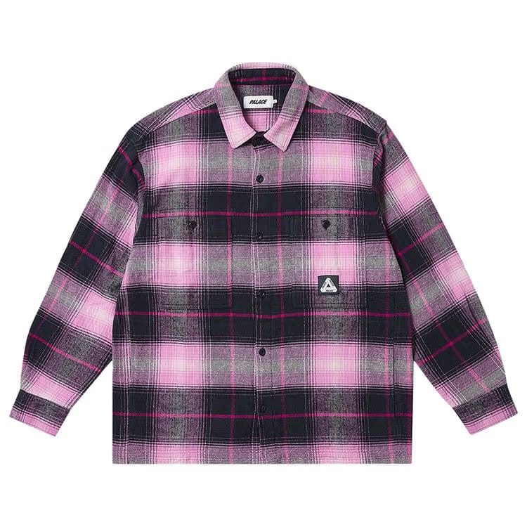 Palace Work Shirt Navy/Pink