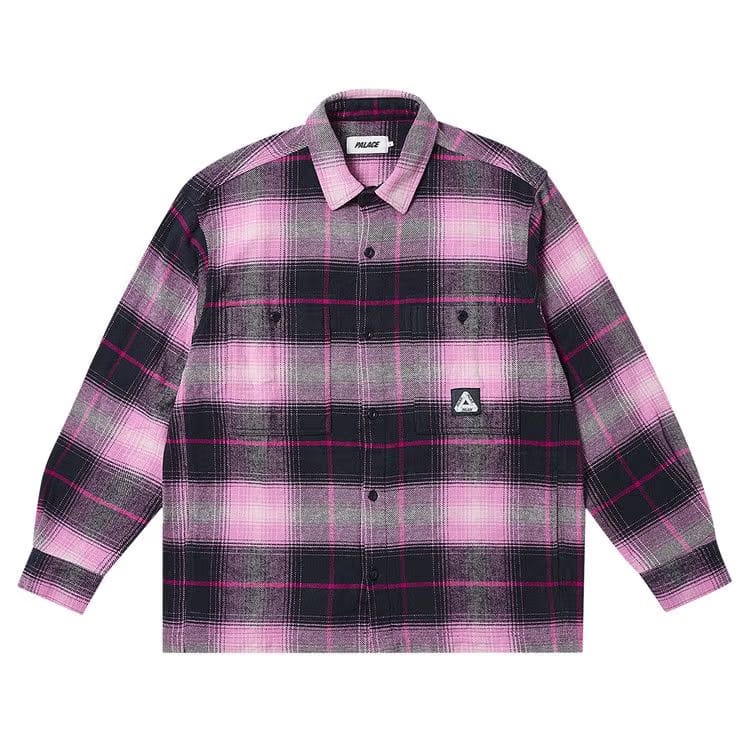 Palace Work Shirt Blue/Red