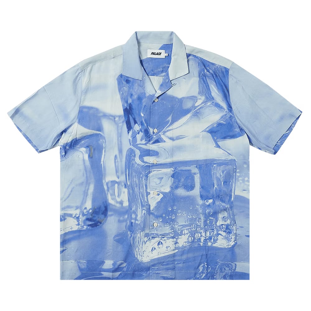 Palace Ultimate Chill Shirt Crystalised Blue