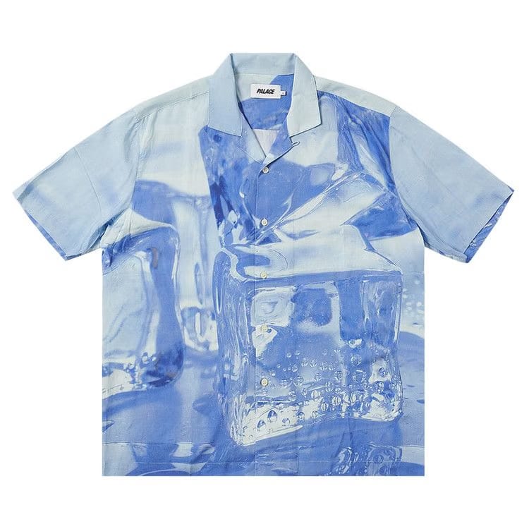 Palace Ultimate Chill Shirt Crystalised Blue