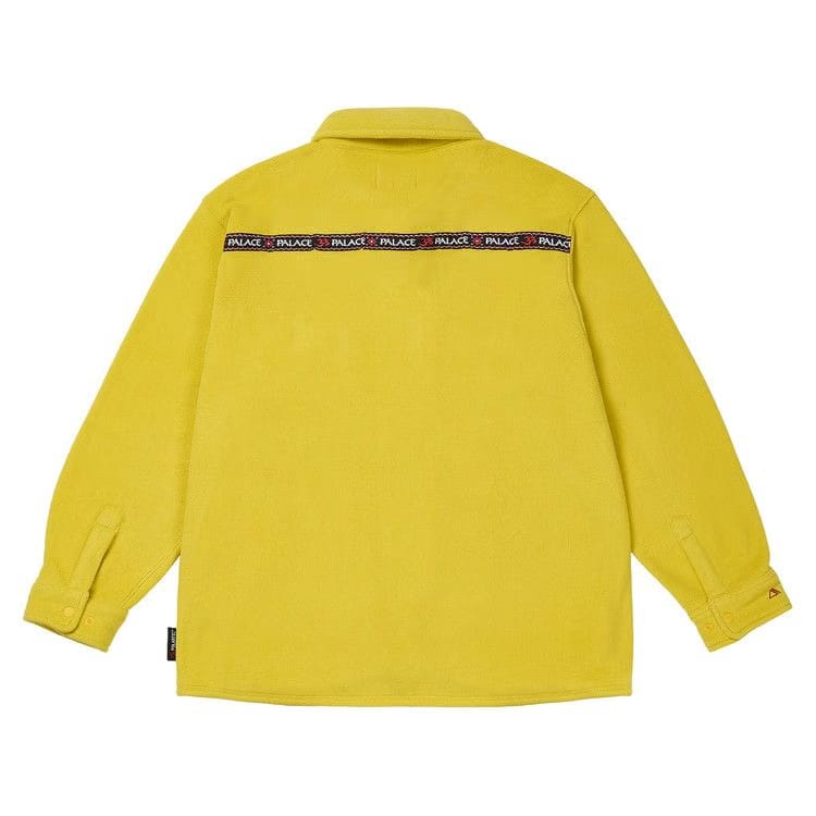 Palace Polartec Om Fleece Overshirt Saffron