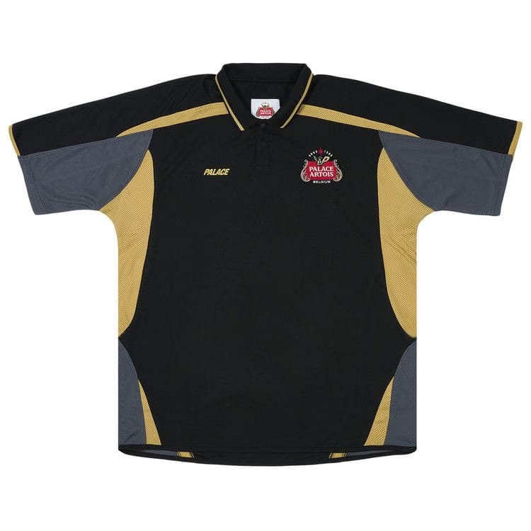 Palace x Stella Artois Tech Polo Black