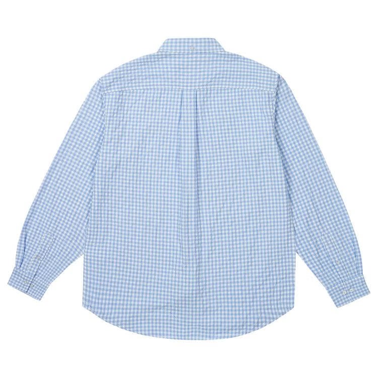 Palace Seersucker Oxford Shirt Blue Gingham