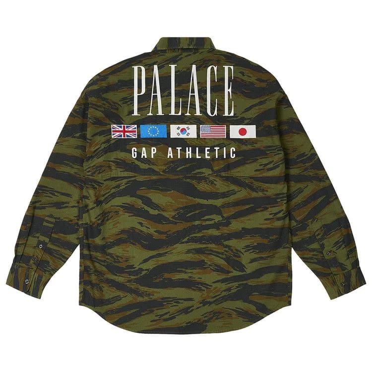 Palace x Gap Oxford Drop Shoulder Camo