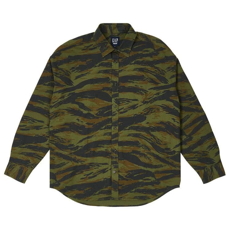 Palace x Gap Oxford Drop Shoulder Camo